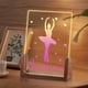 thumbnail image 1 of Luz de noche de ballet personalizada para niñas, regalos de cumpleaños de Navidad para niños personalizados, luz de noche de acrílico, decoración de guardería para bebé personalizada, lámpara de noche, 1 of 6