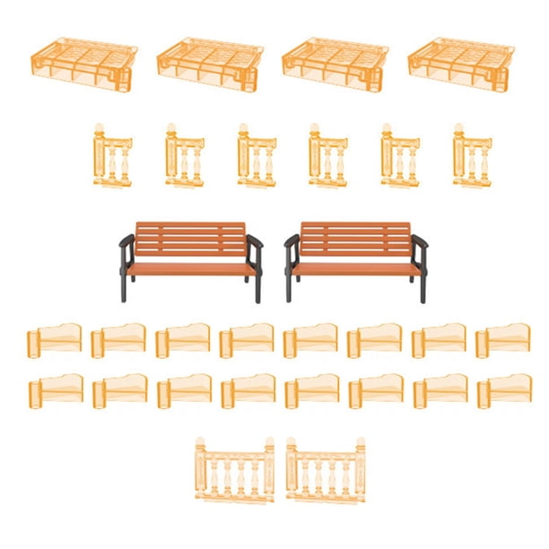 Accesorio de construcción para casa de muñecas, juguete para muñecas, decoración de habitación de muñecas, miniatura DIY Escaleras