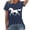 Dark Blue, variant on Trendfront Womens Casual Fashion Tops Short Sleeve Crewneck Shirt Horse Riding Graphic T Shirts Summer Loose Fit Daily Style Clothing