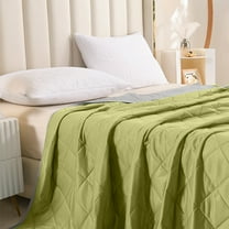 Nilvkv Summer Quilts Skin-Friendly Printed Washed Cotton Quilt for Breathable Comfort(55.12x39.37in)