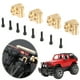 thumbnail image 5 of RC Link Mount WDOplteas 4PCS Latón para Axial SCX10 II 90046 90047 1/10 Coche Trepador Control Remoto, 5 of 9