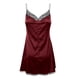 thumbnail image 5 of Señoras Linda Chica Sólido Lencería erótica Encaje con cuello en V Sexy Seda Hueco Camisón Falda con tirantes Fridja nalpqowj40225, 5 of 6