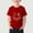 Red, variant on NAISIBABY Kids Boys T-Shirt Size 8, Short Sleeve Fashion Graphic Crewneck Summer Casual Tees (3-16T)