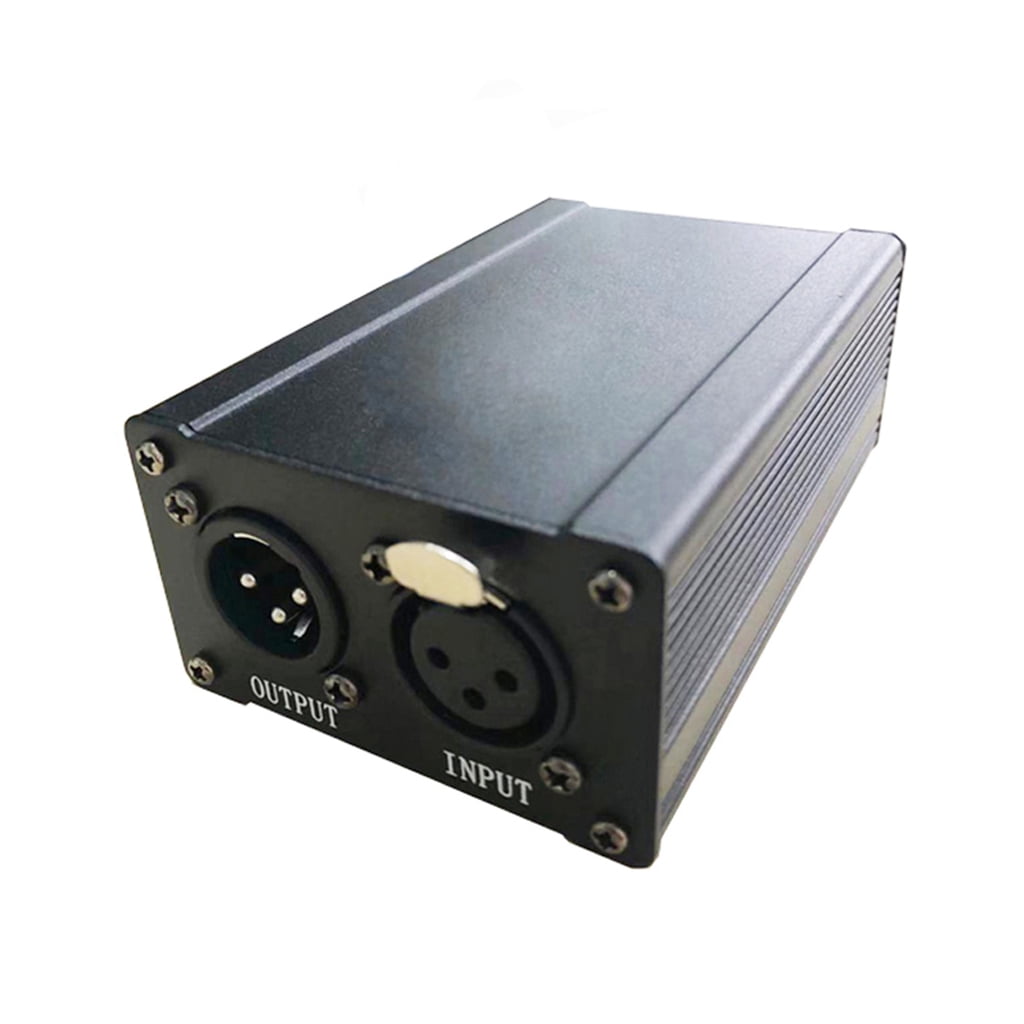 lanema Condenser Microphone Recording Stuio Equipment 48V Phantom Power Supply