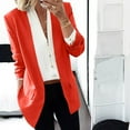 thumbnail image 2 of Womens Blazers For Work Casual Sevevn Womens Fashion Turn Down Collar Long Sleeve Casual Coat Suit Jacket, 2 of 6