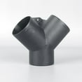 thumbnail image 4 of 60mm Vent Duct Y Branch Pipe Outlet Exhaust Connector for Air Diesel Heater Part Air Vent Ducting Car Accessories, 4 of 7