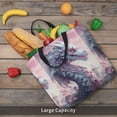 thumbnail image 4 of KLL Dragon1 Pattern Aesthetic Tote Bag for Women Beach Bag Shopping Bags Shoulder Bag Reusable Grocery Bags, 4 of 5