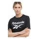 thumbnail image 3 of Playera Reebok Mujer Dama Negro Entrenamiento Identity negro XS, 3 of 5