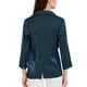 thumbnail image 3 of Blazer casual de mujer Allegra K con solapa y botones, abierto, para trabajo y oficina, talla S, azul oscuro, 3 of 6
