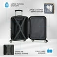 thumbnail image 5 of Elite Luggage Dori Hardside Expandable Carry-On Spinner Luggage, Black, 21" Carry-on, 5 of 7