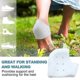 thumbnail image 2 of Heel Support For Plantar Fasciitis, 3pcs Thick Heel Sleeves, Silicone Heel Protector Pads, Heel Cushion For Bone Spur And Heel Spur Pain Relief, Crack, 2 of 5