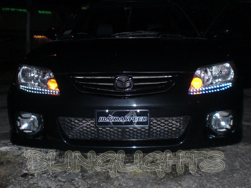 New Mazda Protege5 Familia Protege 323 Led Drl Lights Strips Headlamps Headlights Head Lamps Leds Drls Walmart Com Walmart Com