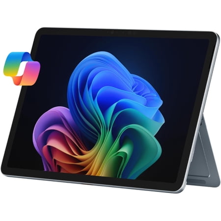 Microsoft Surface Pro 2-in-1 Laptop/Tablet (2025), Windows 11 Copilot+ PC, 12" Touchscreen Display, Snapdragon X Plus (8 Core), 16GB RAM, 512GB Storage, Platinum
