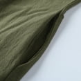 thumbnail image 3 of Gibobby Playera&nbsp;Moda Tops Camiseta para mujerSolid DailyLoose Fashion Top（Verdinegro， XXL), 3 of 5