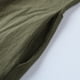 thumbnail image 3 of Gibobby Playera&nbsp;Moda Tops Camiseta para mujerSolid DailyLoose Fashion Top（Verdinegro， XXL), 3 of 5