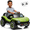Green, variant on ProToys 12V Kids Electric Car,Ride On Toy for Toddlers 4 Wheeler Vehicle with Parental Remote, Battery Level Display, LED Lights, USB, Horn, Music
