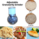 thumbnail image 4 of Juego de molinillo de sal y pimienta compacto con grosor ajustable, totalmente de cerámica, 4 of 5