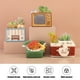 thumbnail image 4 of Cateissary Maceta ligera y portátil para materiales de interior y exterior, decoración de jardín, maceta suculenta única Jardín y Patio radio, 4 of 6