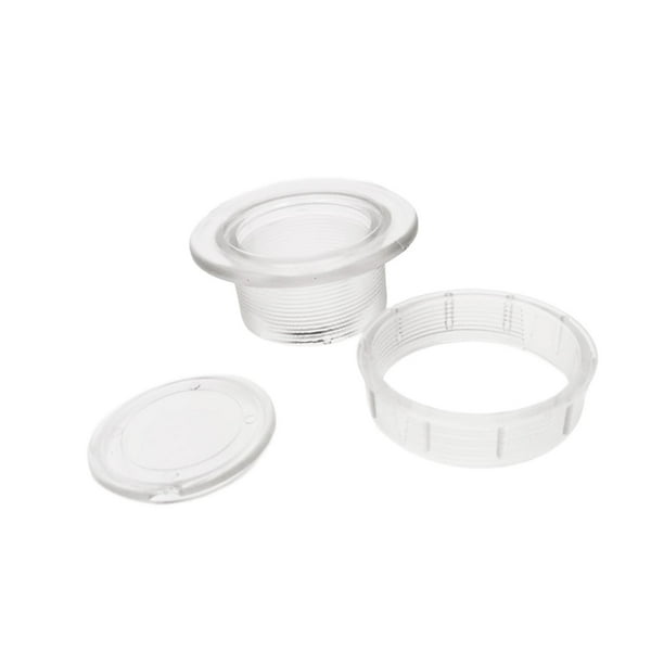 Conjunto de tapa de tapón para orificio de sombrilla de mesa de patio Claro