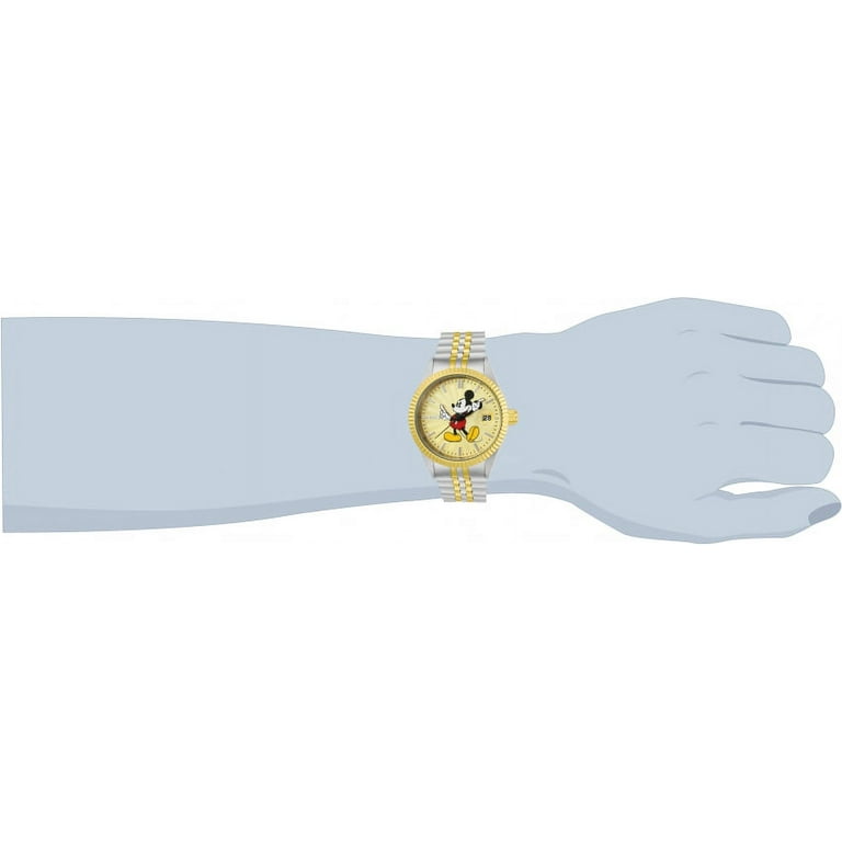 Invicta Men s Disney 22772 Silver Stainless Steel Japanese Quartz Fashion Watch