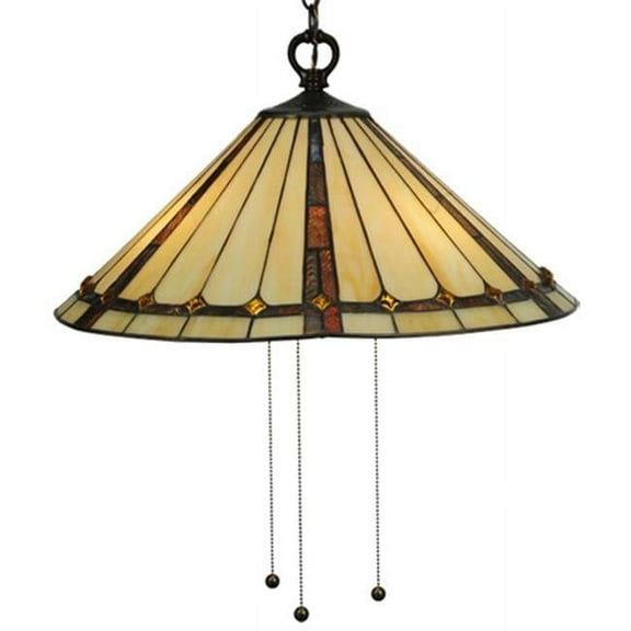 MEYDA 130744 20 in. W Belvidere Pendant