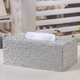 thumbnail image 5 of caja de pañuelos de cuero rectangular., 5 of 5