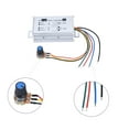 thumbnail image 4 of Speed Regulator, Motor Speed Regulator, 1200W Durable Performance For DC Motors Within 20A Indoors Home DC Motors, 4 of 8