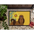 thumbnail image 3 of Summer Sunflowers Red Shih Tzu Indoor or Outdoor Mat 18x27 27 in x 18 in, 3 of 5