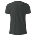 thumbnail image 5 of Palm Tree Hawaiian Shirt for Men Vacation Beach Tropical Casual Shirts Oversized Tshirts Graphic Tees Summer Tops Dark Gray,M, 5 of 5