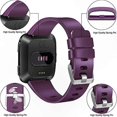 thumbnail image 3 of 3-Pack Soft Silicone Bands for Fitness Trackers, Adjustable Sport Straps for Men and Women, Small Size, 3 of 4