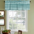 thumbnail image 3 of 2 Pack Valances for Window, Duck Green Short Curtains for Kitchen Bedroom Living Room, Vintage Modern Abstract Art Ombre Rod Pocket Small Window Treatment Valance Drapes 54 x 18 Inch, 3 of 8