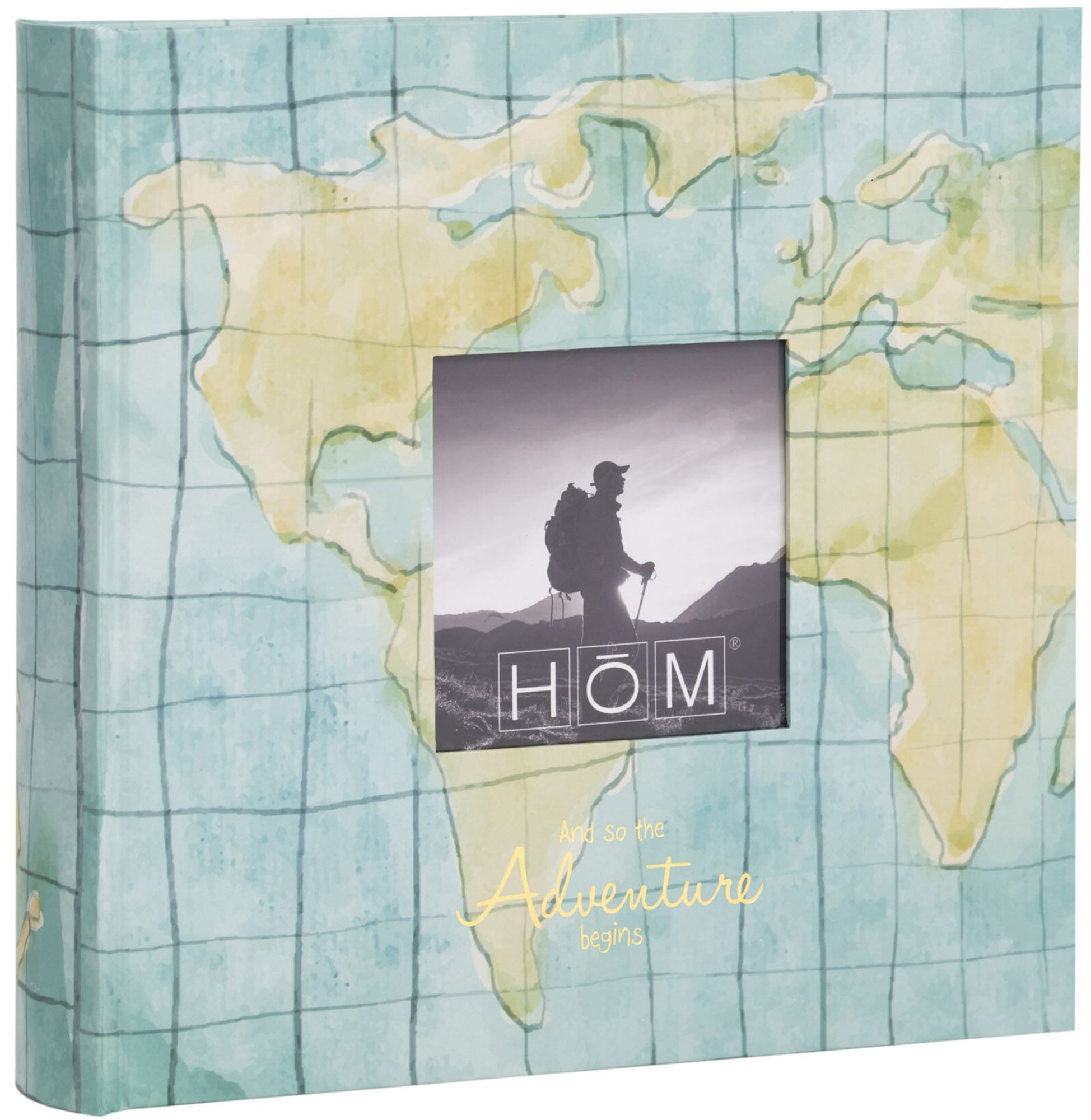 Hom Essence Map Foil Photo Album with Window, 1 Each