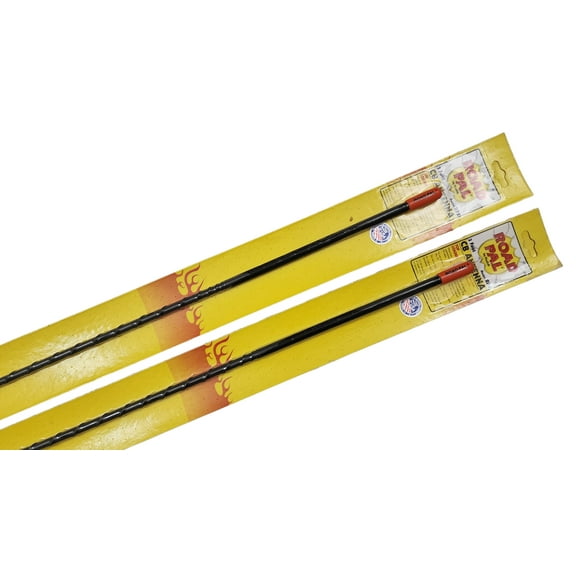 2 Lot Firestik RP3-B Roadpal Lightweight CB Radio Antenna 3 foot 275 Watt- Black