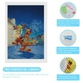 thumbnail image 3 of Scooby-Doo Diamond Art Painting for Adult, DIY Full Round 5D Diamond Drill Kit, Gem Art Craft Home Decor, Wall Painting Kit for Kids, 3 of 8