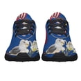 thumbnail image 5 of Utah Stte Seagull Bird and Sego Lily Shoes Sneakers Black Size 7, 5 of 7