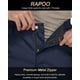 thumbnail image 3 of Pantalones cargo tácticos Rapoo para hombre, color azul marino, 42 W x 30 L, resistentes al agua, 3 of 6