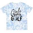 thumbnail image 3 of Inktastic Girls Gotta Golf Girls Toddler T-Shirt, 3 of 5