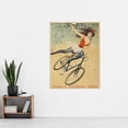 thumbnail image 2 of Pal Francaise Marianne Bicycle Cycles Bike Vintage Advert Extra Large Art Print Wall Mural Poster Premium XL, 2 of 3