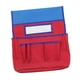 thumbnail image 1 of Organizador de respaldo de silla Buddy con bolsillos para sillas de aula, ideal para campamentos, aulas y dormitorios. azul y rojo, 1 of 8