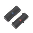 thumbnail image 1 of 2Pcs Car Air Conditioner a / C Temperature Control Panel Switch Button Key Cover for X5 E39 E53 525I, 1 of 5