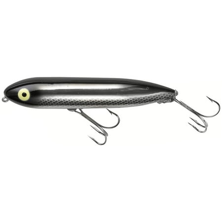 UPC: 0025436005429 | Heddon Zara Spook Fishing Lure Hard Bait Black Shiner 4 1/2 in 3/4 oz