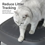 CATLINK Pet Ramp for Open Top Automatic Cat Litter Box, Suitable for Senior, Kitten, Obese Cats, Easy Access Step with Litter Trapping Design, Grey