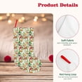 thumbnail image 4 of Uemuo Mushrooms Gnomes Print Christmas Stockings, 18inch Xmas Hanging Stocking Decorations for Christmas Party Family Decor, 4 of 7
