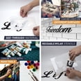 thumbnail image 3 of Kit de plantillas BIG KLAUSS Letras y números de caligrafía 40 piezas, 3 of 8