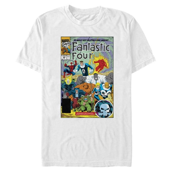 Mens Marvel Fantastic Group T Shirt