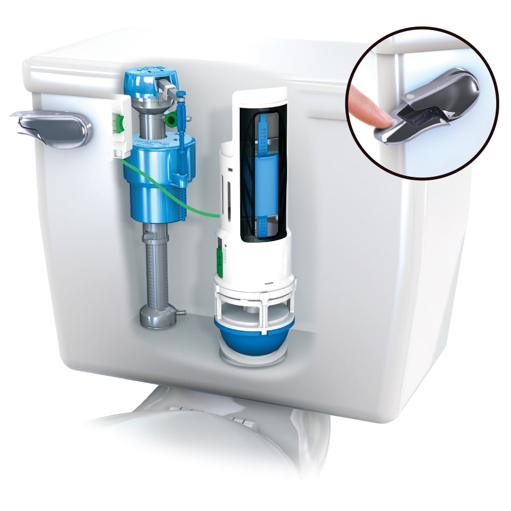 HydroRight Dual Flush Converter Bathroom Toilet Save Water MJSI for sale online 