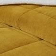 thumbnail image 6 of Chezmoi Collection Ultra-Soft Micromink Sherpa Queen Size Comforter Set with 2 Pillow Shams, Reversible Plush Bedding Comforter 3-Piece, Mustard Yellow, 6 of 8