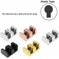 thumbnail image 4 of Generic Bathroom Sliding Door Glass Anti-Collision Block Bide Guide Rail Sh, 4 of 6