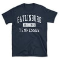 thumbnail image 1 of Gatlinburg Tennessee Classic Established Men's Cotton T-Shirt, 1 of 1