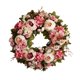 thumbnail image 1 of Corona floral para puerta, guirnalda decorativa para fotos, decoración artificial para el hogar, ideal para fiestas y celebraciones en, 1 of 8